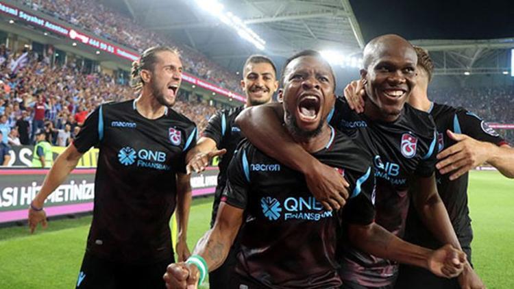 Trabzonspor evinde mutlu