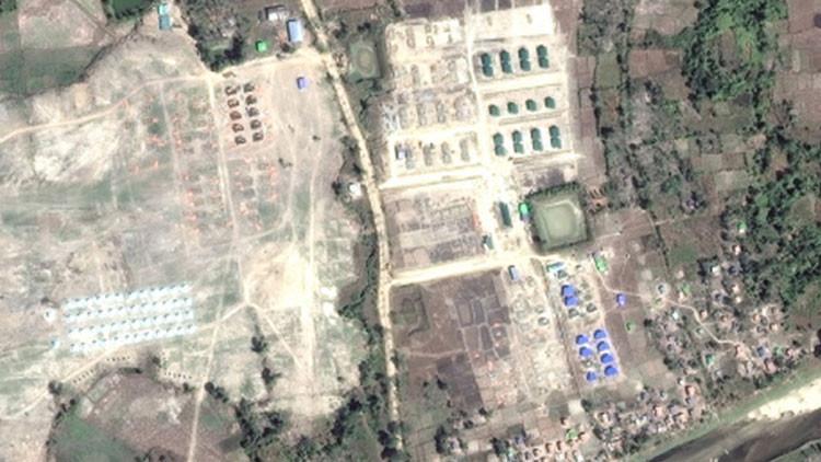 Myanmar soykırımı uzaydan tespit edildi