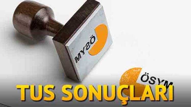 TUS sonuçları açıklandı! İşte ÖSYM TUS sonuçları ekranı