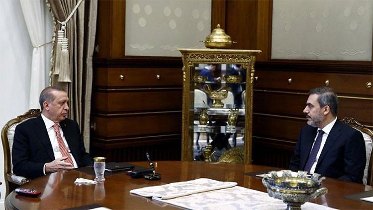 Cumhurbaşkanı Erdoğan, MİT Başkanı Fidan'ı kabul etti