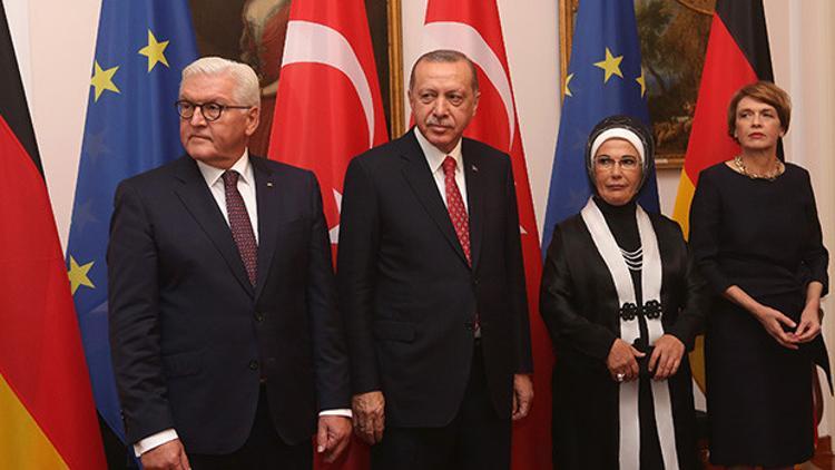 Cumhurbaşkanı Erdoğan'dan Almanya'da flaş açıklamalar