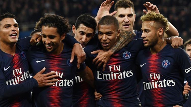 Parc de Princes'te Mbappe'nin gecesi