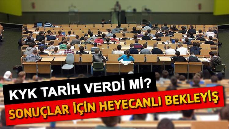 KYK burs ve kredi başvuru sonuçları ne zaman açıklanacak?