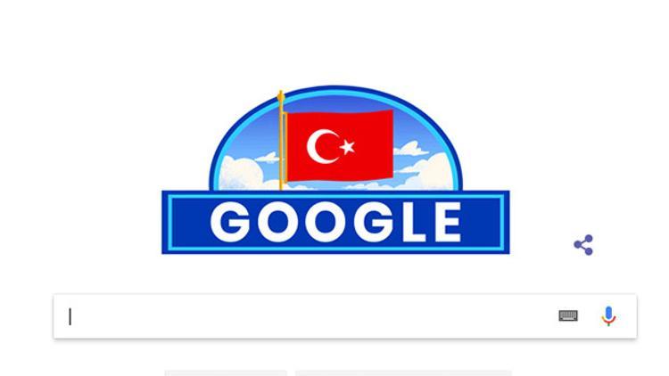 Google 29 Ekim'i unutmadı! Google'dan 29 Ekim Cumhuriyet Bayramı doodle'ı