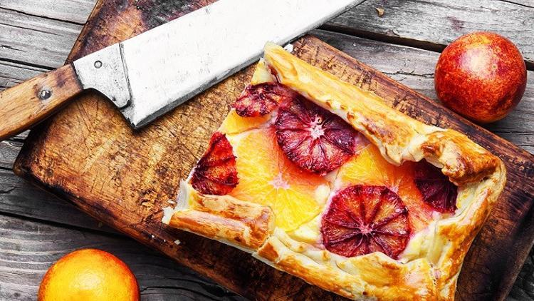Çifte Lezzet Greyfurtlu Portakallı Pratik Tatlı