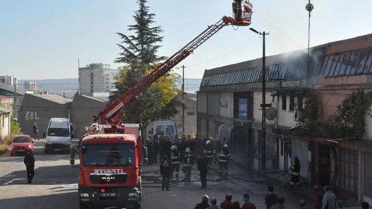 Eskişehir'de korkutan yangın
