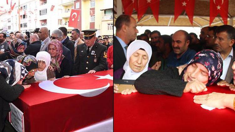Süngü Tepe şehitlerine Şanlıurfa ve Muş'ta yürek yakan veda