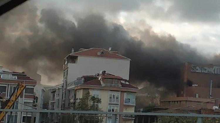 İstanbul'da korkutan yangın