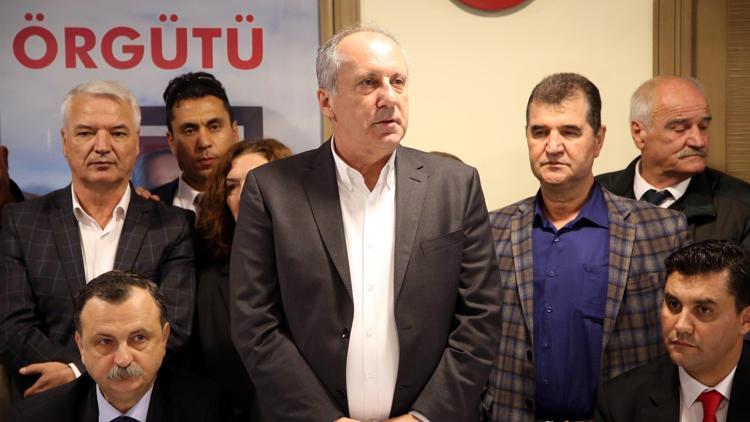 Muharrem İnce: Ben konuşursam dağlar dize gelir