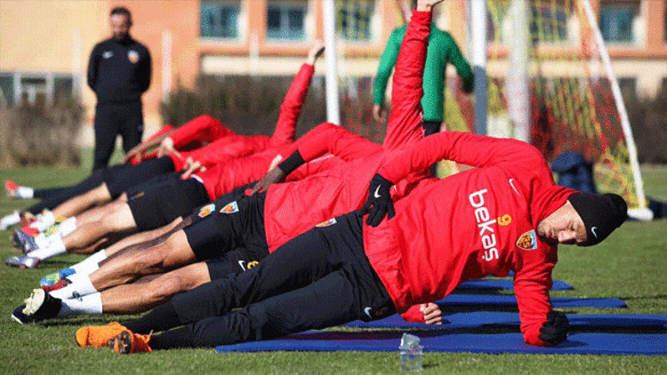 Kayserispor, Alanyaspor maçına hazırlanıyor