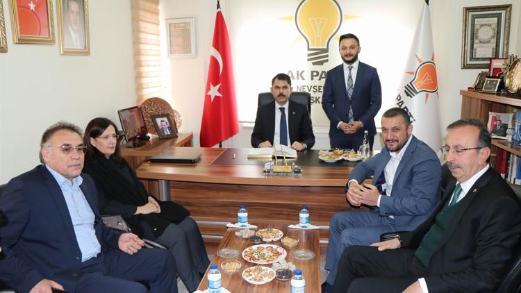 Bakan Kurum'dan Nevşehir açıklaması: Projelere başlayacağız
