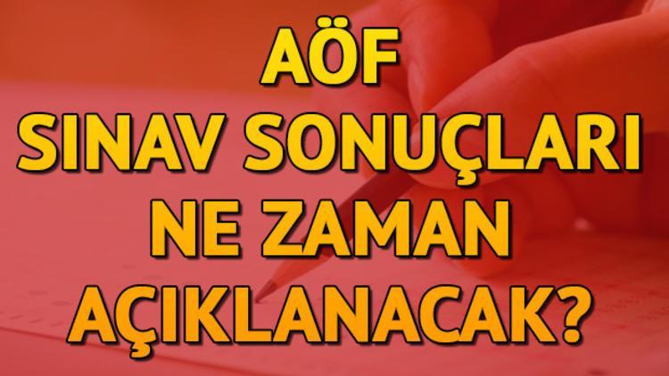 AÖF güz dönemi ara sınav sonuçları ne zaman açıklanacak? AÖF geçme notu kaç?