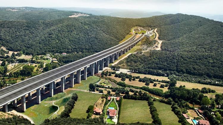 Kuzey Marmara Otoyolu Projesi'nde bir bölüm daha trafiğe açıldı