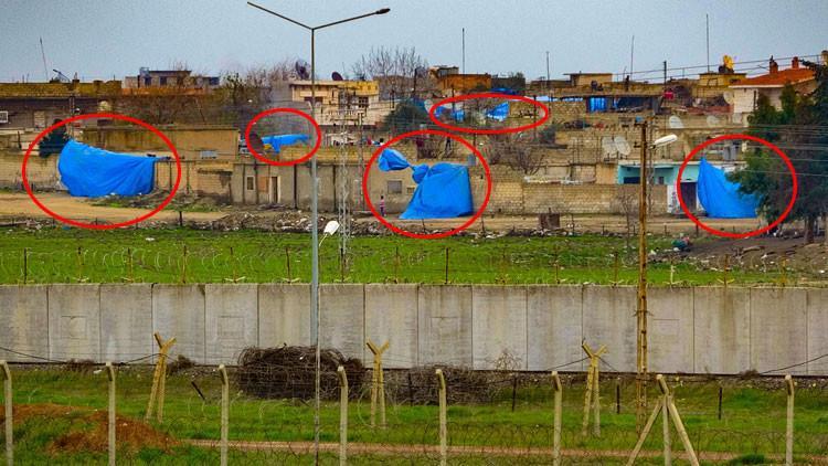 Sınırda dikkat çeken hareketlilik… Çok çarpıcı görüntüler…