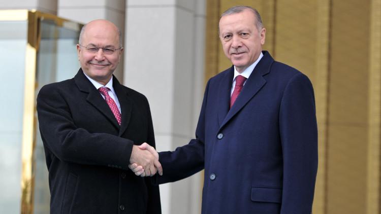 Son dakika... Irak Cumhurbaşkanı Salih Ankara'da