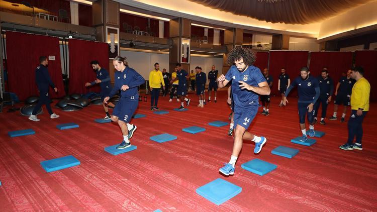 Fenerbahçe denge ve kuvvet çalıştı!