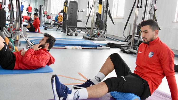 Erzurumspor'da ikinci yarı hazırlıkları