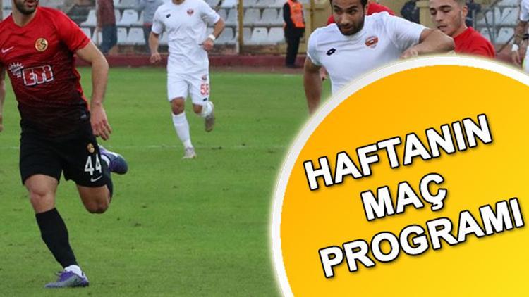 Spor Toto 1. Lig'de bu hafta hangi maçlar var?