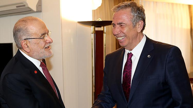 Mansur Yavaş'tan Karamollaoğlu'na ziyaret