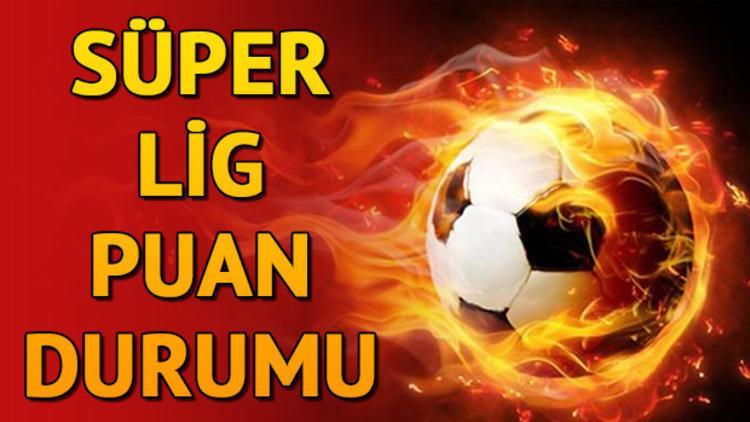 Süper Lig puan durumu nasıl şekillendi? Süper Lig 18. hafta maç sonuçları