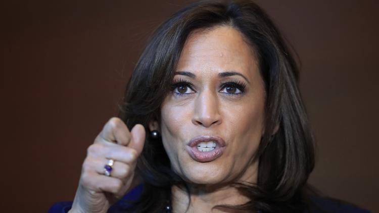 Kamala Harris 2020 başkanlık seçimlerine aday