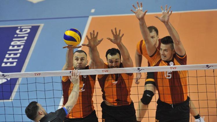 Galatasaray, deplasmanda set vermedi