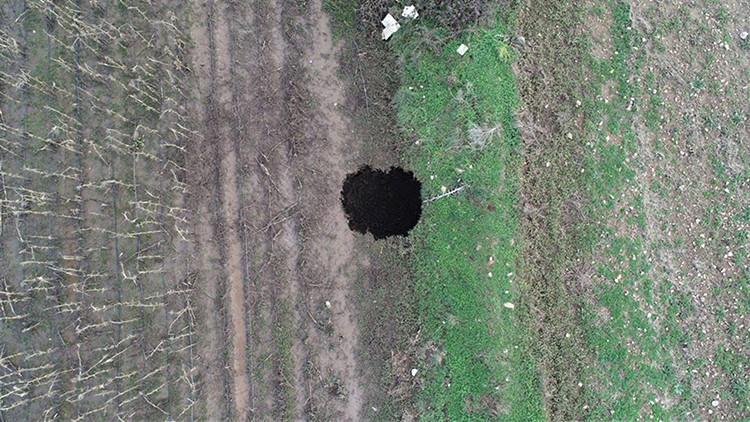 Sular çekilince ortaya çıktı... ''Böyle bir şeyi ilk defa gördük''