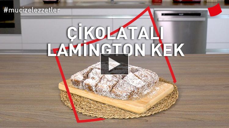 Çikolatalı Lamington Kek