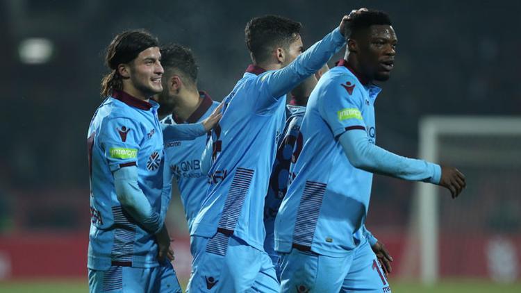 Trabzonspor çeyrek finale uzandı