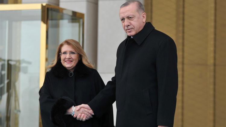 Malta Cumhurbaşkanı Preca Ankara'da