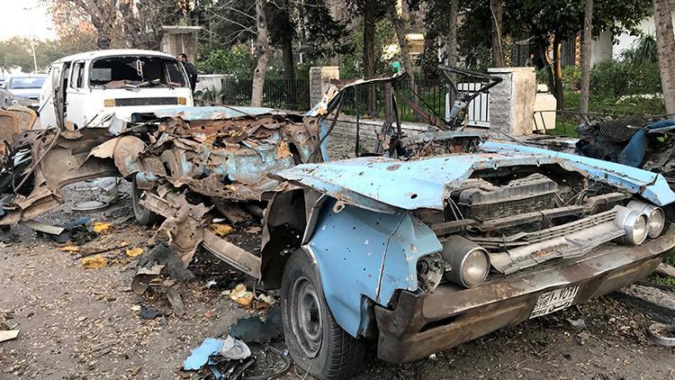 Son dakika... Şam'da Rus Büyükelçiliği yakınlarında patlama
