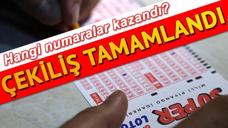 Süper Loto sonuçları açıklandı... 24 Ocak Süper Loto sonuçları sorgulama sayfası