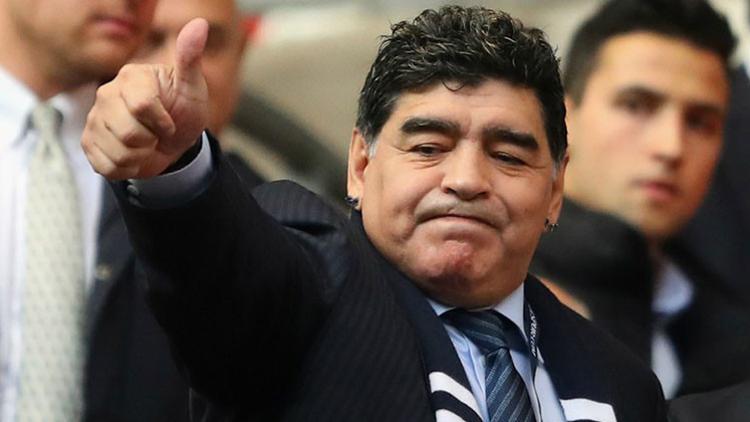 Maradona'dan Nicolas Maduro'ya destek
