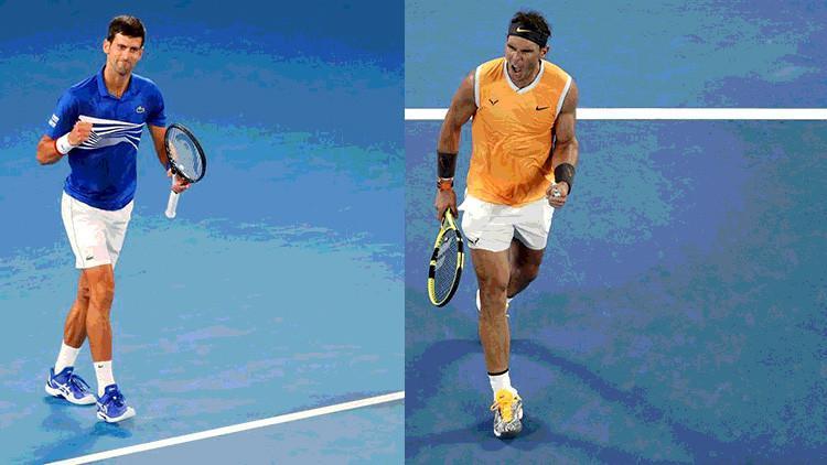 Avustralya Açık'ta tek erkeklerde finalin adı: Djokovic-Nadal!
