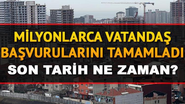 İmar Barışı'nda başvurular ne zaman bitecek? İmar Affı'nda son gün ne zaman?