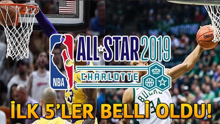 NBA All Star 2019 ilk 5'leri açıklandı! All Star ne zaman?