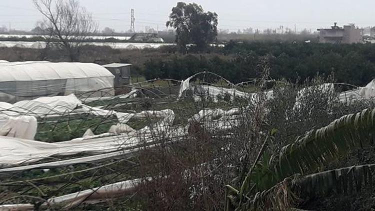 Son dakika: Kumluca'da hortum çıktı, yaralılar var