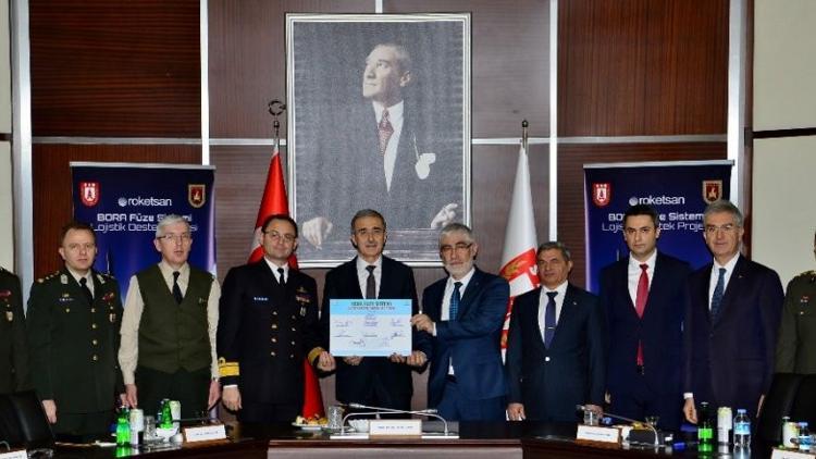 Bora Füze Sistemi Lojistik Destek Projesi imzalandı