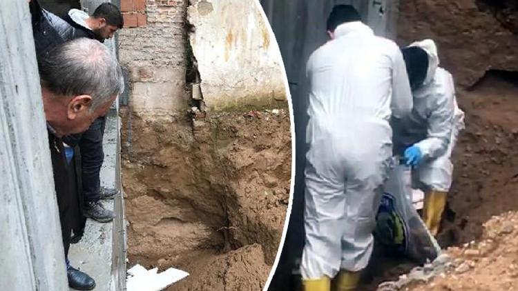 İnşaat kazısında şok! İnsan kemikleri bulundu