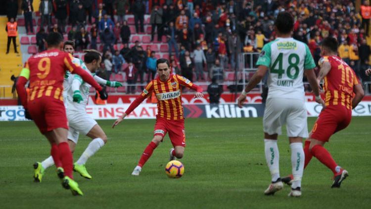 Kayserispor ve Bursaspor yenişemedi!