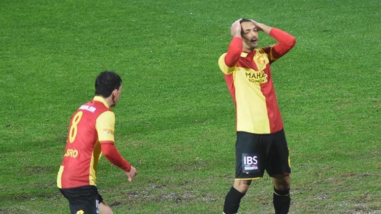 Göztepe şanssızlığına yandı