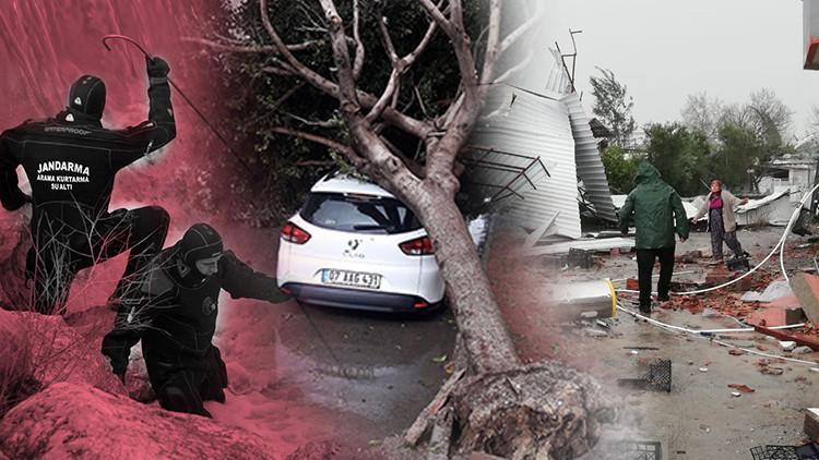 Antalya felaketi yaşadı! Zarar çok büyük