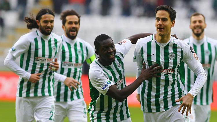 Atiker Konyaspor, 2 golle kazandı!