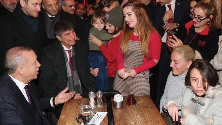 Cumhurbaşkanı Erdoğan'dan sürpriz ziyaret