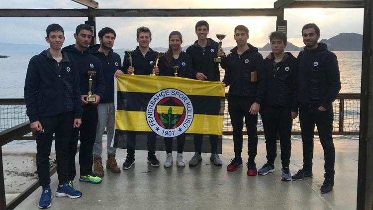 Fenerbahçe Doğuş Yelken Şubesi'nden birincilik
