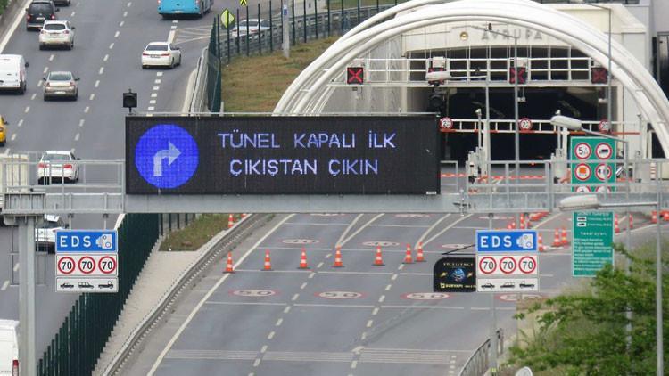 Dikkat! Avrasya Tüneli 5 saat kapalı kalacak