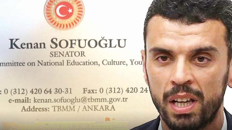 Kenan Sofuoğlu'nun kartvizitine inceleme