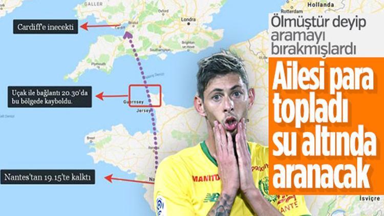 Kiralanan tarama gemisi, 28 yaşındaki futbolcuyu su altında arayacak