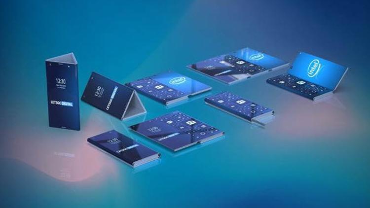 Intel'den üç ekranlı katlanabilen telefon geliyor