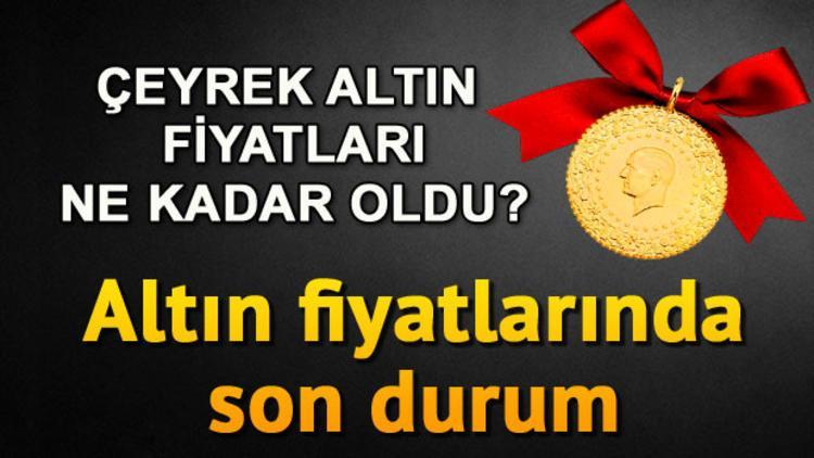 Altın fiyatları gün sonunda ne kadar oldu? 31 Ocak çeyrek altın ve gram altın fiyatlarında son durum